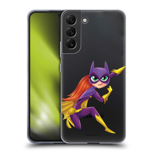 DC Super Hero Girls Rendered Characters Batgirl Soft Gel Case for Samsung Galaxy S22+ 5G