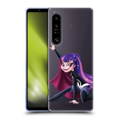 DC Super Hero Girls Rendered Characters Zatanna Soft Gel Case for Sony Xperia 1 IV