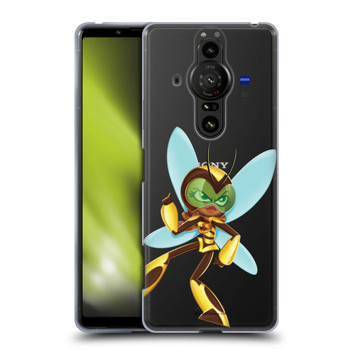 DC Super Hero Girls Rendered Characters Bumblebee Soft Gel Case for Sony Xperia Pro-I