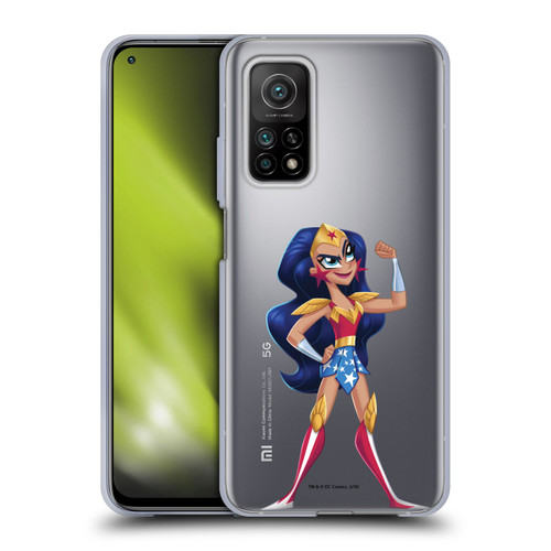 DC Super Hero Girls Rendered Characters Wonder Woman Soft Gel Case for Xiaomi Mi 10T 5G