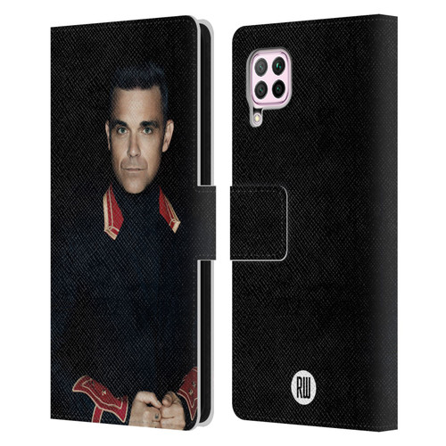 Robbie Williams Calendar Portrait Leather Book Wallet Case Cover For Huawei Nova 6 SE / P40 Lite