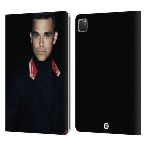 Robbie Williams Calendar Portrait Leather Book Wallet Case Cover For Apple iPad Pro 11 2020 / 2021 / 2022