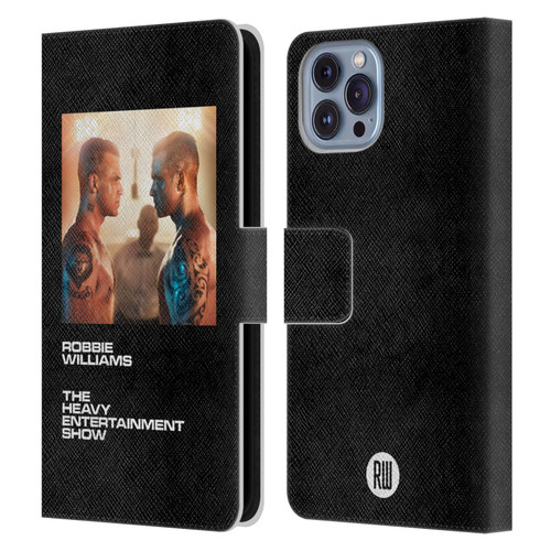 Robbie Williams Calendar The Heavy Entertainment Show Leather Book Wallet Case Cover For Apple iPhone 14