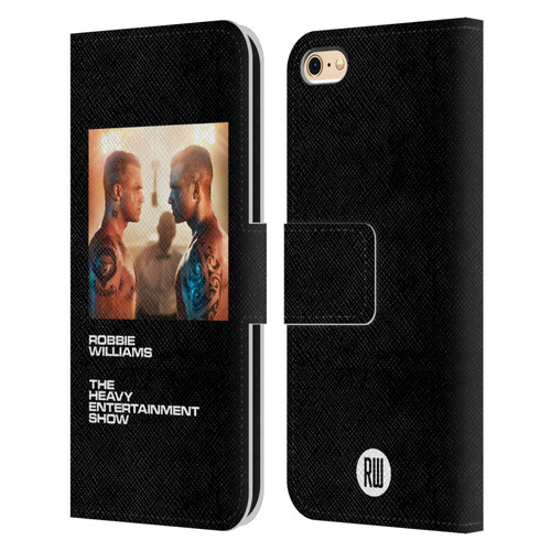 Robbie Williams Calendar The Heavy Entertainment Show Leather Book Wallet Case Cover For Apple iPhone 6 / iPhone 6s