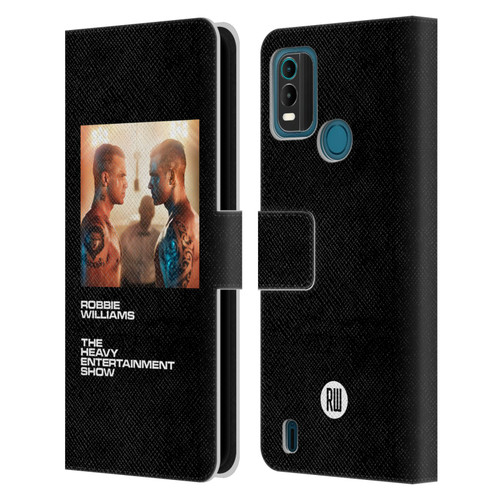 Robbie Williams Calendar The Heavy Entertainment Show Leather Book Wallet Case Cover For Nokia G11 Plus