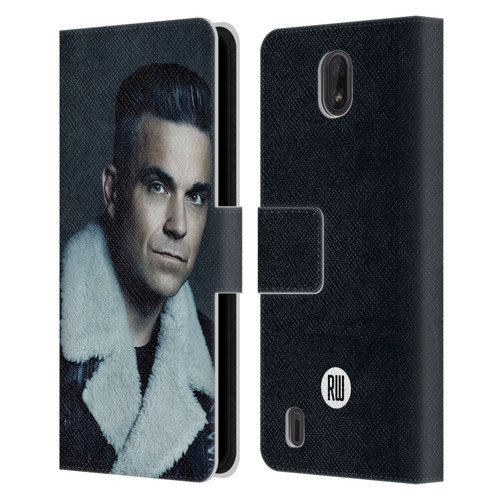 Robbie Williams Calendar Leather Jacket Leather Book Wallet Case Cover For Nokia C01 Plus/C1 2nd Edition