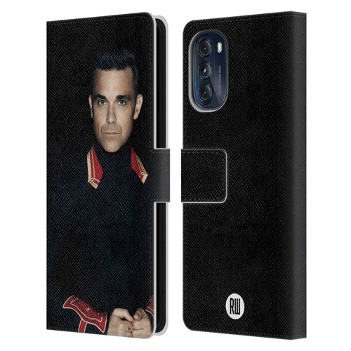 Robbie Williams Calendar Portrait Leather Book Wallet Case Cover For Motorola Moto G (2022)