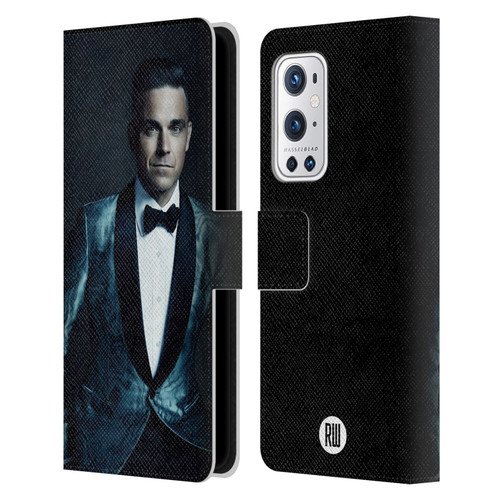 Robbie Williams Calendar Dark Background Leather Book Wallet Case Cover For OnePlus 9 Pro