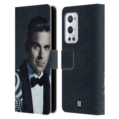 Robbie Williams Calendar Printed Tux Leather Book Wallet Case Cover For OnePlus 9 Pro