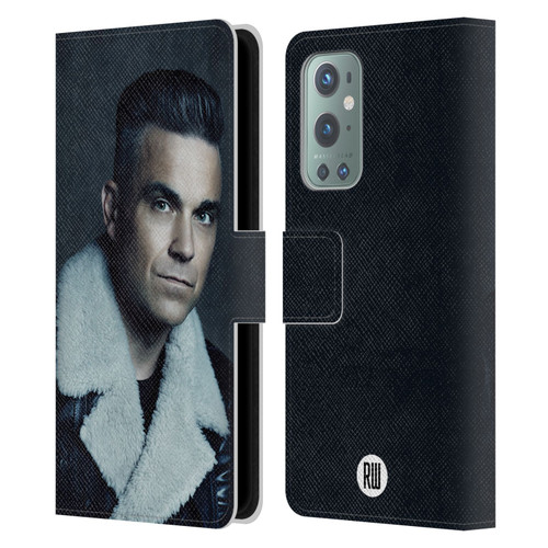 Robbie Williams Calendar Leather Jacket Leather Book Wallet Case Cover For OnePlus 9