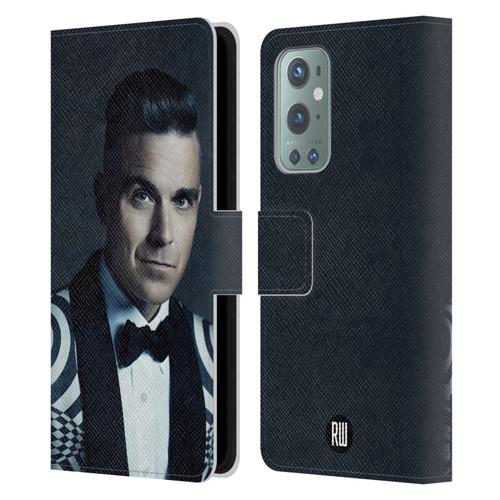 Robbie Williams Calendar Printed Tux Leather Book Wallet Case Cover For OnePlus 9
