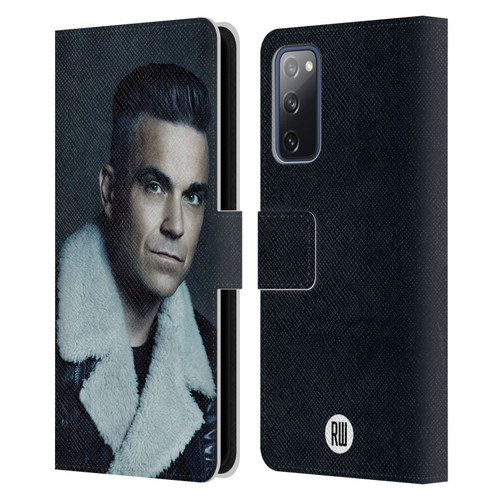 Robbie Williams Calendar Leather Jacket Leather Book Wallet Case Cover For Samsung Galaxy S20 FE / 5G