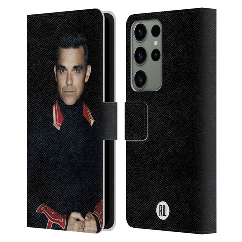 Robbie Williams Calendar Portrait Leather Book Wallet Case Cover For Samsung Galaxy S23 Ultra 5G