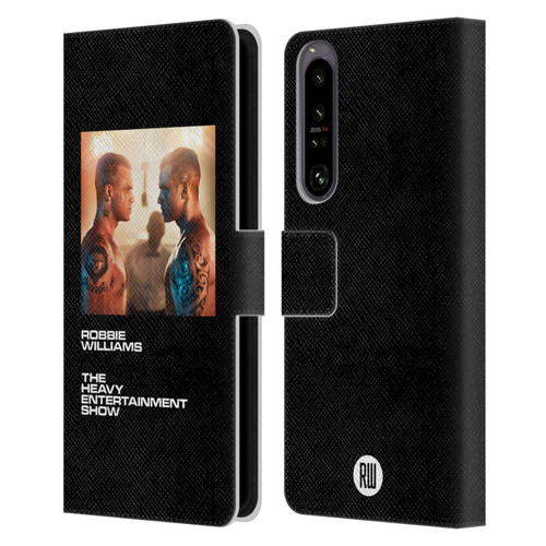 Robbie Williams Calendar The Heavy Entertainment Show Leather Book Wallet Case Cover For Sony Xperia 1 IV