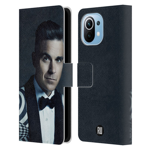 Robbie Williams Calendar Printed Tux Leather Book Wallet Case Cover For Xiaomi Mi 11