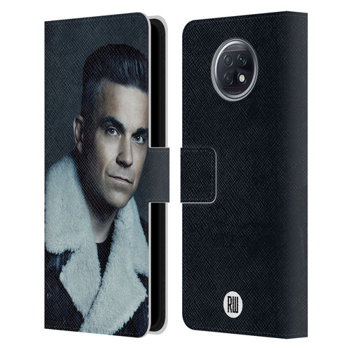 Robbie Williams Calendar Leather Jacket Leather Book Wallet Case Cover For Xiaomi Redmi Note 9T 5G