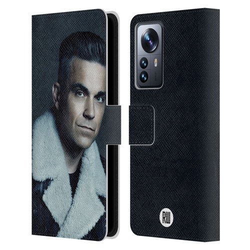 Robbie Williams Calendar Leather Jacket Leather Book Wallet Case Cover For Xiaomi 12 Pro