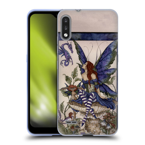 Amy Brown Pixies Bottom Of The Garden Soft Gel Case for LG K22