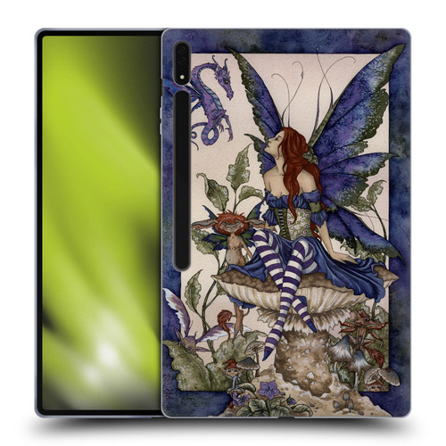 Amy Brown Pixies Bottom Of The Garden Soft Gel Case for Samsung Galaxy Tab S8 Ultra
