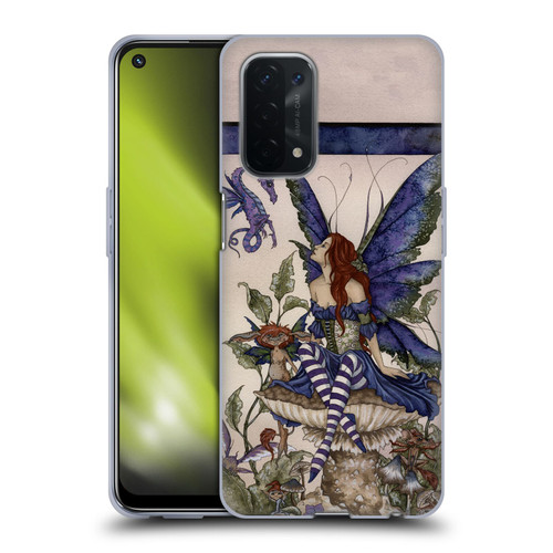 Amy Brown Pixies Bottom Of The Garden Soft Gel Case for OPPO A54 5G