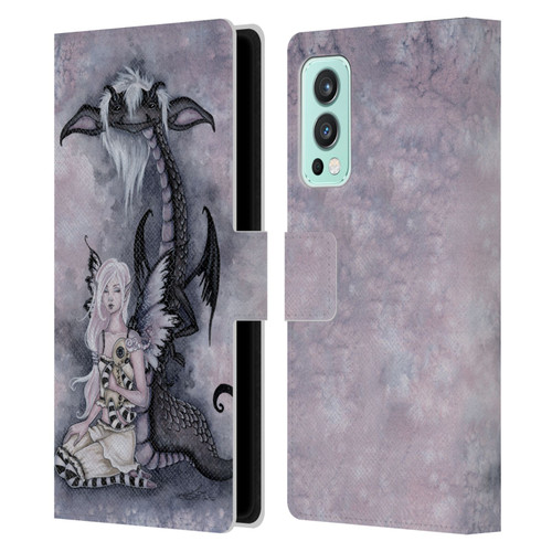 Amy Brown Folklore Evie And The Nightmare Leather Book Wallet Case Cover For OnePlus Nord 2 5G