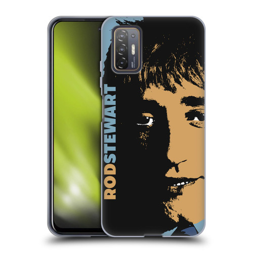 Rod Stewart Art Yesterday Retro Soft Gel Case for HTC Desire 21 Pro 5G