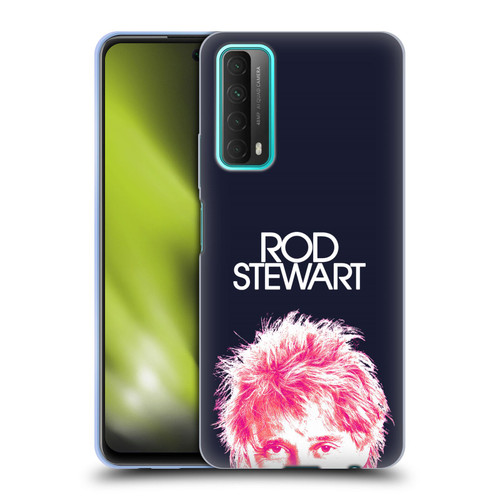 Rod Stewart Art Neon Soft Gel Case for Huawei P Smart (2021)