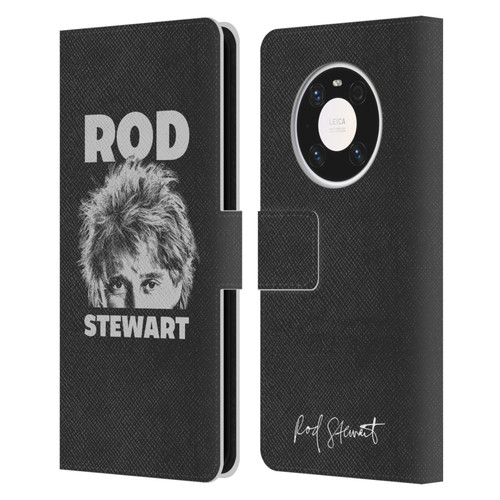 Rod Stewart Art Black And White Leather Book Wallet Case Cover For Huawei Mate 40 Pro 5G