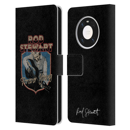 Rod Stewart Art Forever Young Leather Book Wallet Case Cover For Huawei Mate 40 Pro 5G