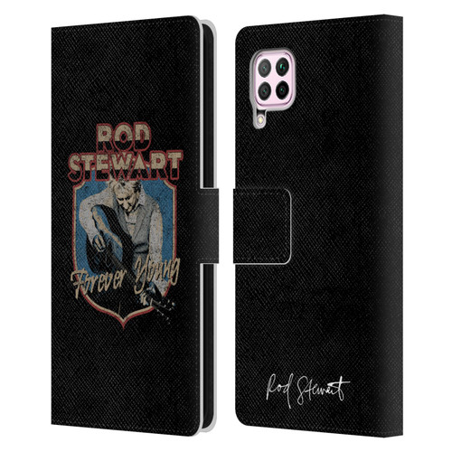 Rod Stewart Art Forever Young Leather Book Wallet Case Cover For Huawei Nova 6 SE / P40 Lite