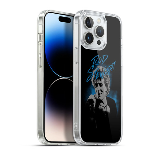 Rod Stewart Art Scribble Soft Gel Case for Apple iPhone 13 Pro Max