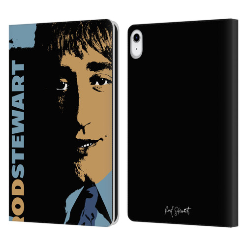 Rod Stewart Art Yesterday Retro Leather Book Wallet Case Cover For Apple iPad 10.9 (2022)