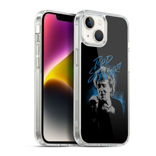 Rod Stewart Art Scribble Soft Gel Case for Apple iPhone 14