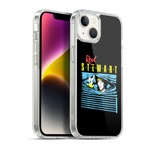 Rod Stewart Art Blinds Soft Gel Case for Apple iPhone 14 Plus