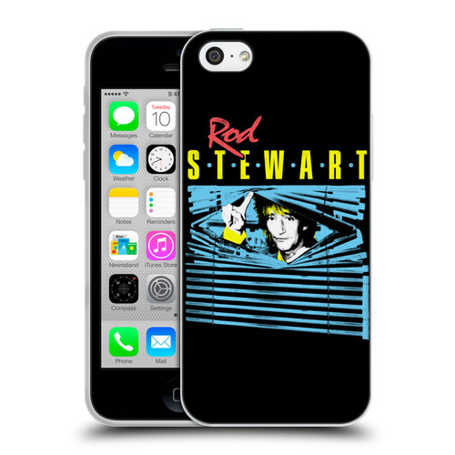 Rod Stewart Art Blinds Soft Gel Case for Apple iPhone 5c