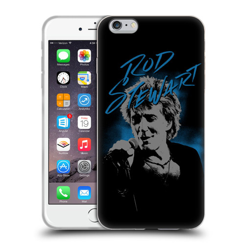 Rod Stewart Art Scribble Soft Gel Case for Apple iPhone 6 Plus / iPhone 6s Plus