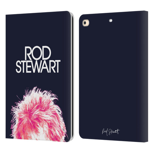 Rod Stewart Art Neon Leather Book Wallet Case Cover For Apple iPad 9.7 2017 / iPad 9.7 2018