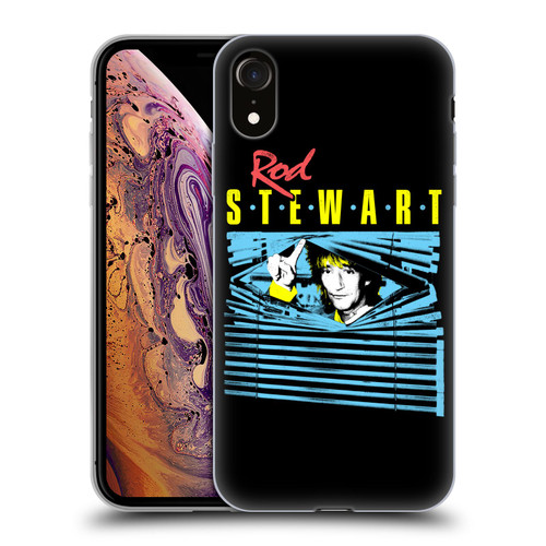 Rod Stewart Art Blinds Soft Gel Case for Apple iPhone XR