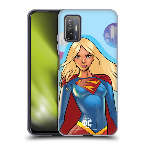DC Women Core Compositions Supergirl Soft Gel Case for HTC Desire 21 Pro 5G