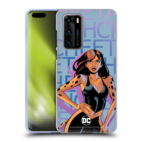 DC Women Core Compositions Cheetah Soft Gel Case for Huawei P40 5G
