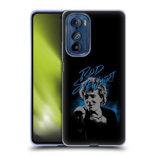 Rod Stewart Art Scribble Soft Gel Case for Motorola Edge 30