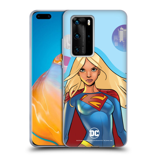 DC Women Core Compositions Supergirl Soft Gel Case for Huawei P40 Pro / P40 Pro Plus 5G
