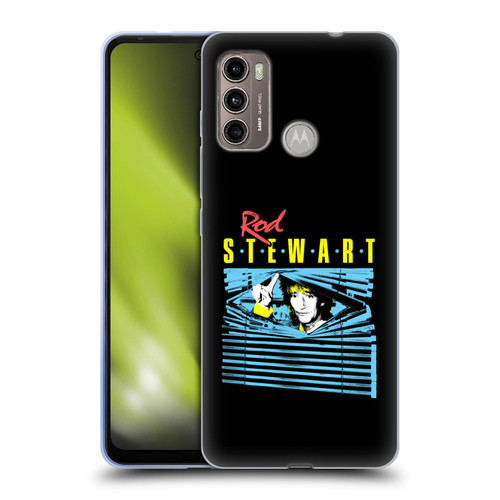 Rod Stewart Art Blinds Soft Gel Case for Motorola Moto G60 / Moto G40 Fusion