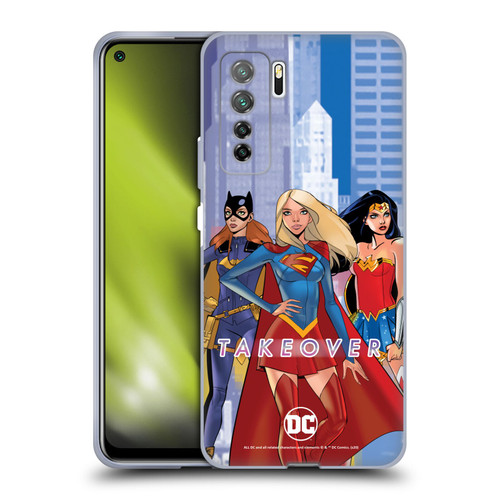 DC Women Core Compositions Girl Power Soft Gel Case for Huawei Nova 7 SE/P40 Lite 5G
