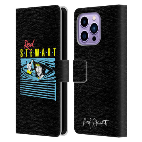 Rod Stewart Art Blinds Leather Book Wallet Case Cover For Apple iPhone 14 Pro Max