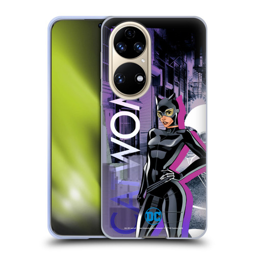 DC Women Core Compositions Catwoman Soft Gel Case for Huawei P50