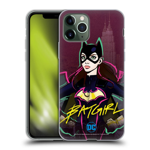 DC Women Core Compositions Batgirl Soft Gel Case for Apple iPhone 11 Pro