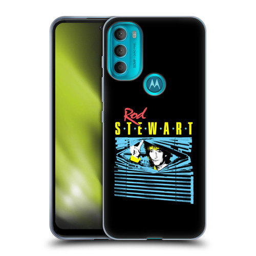 Rod Stewart Art Blinds Soft Gel Case for Motorola Moto G71 5G