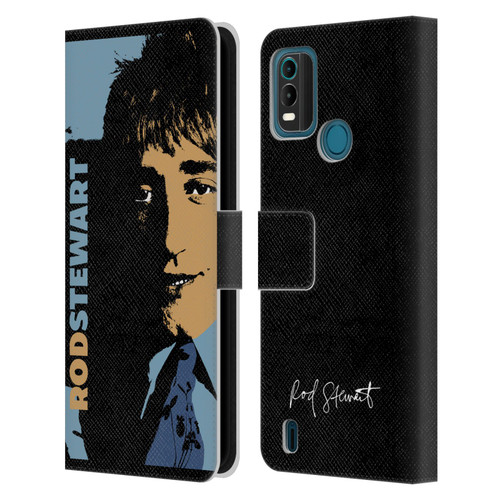 Rod Stewart Art Yesterday Retro Leather Book Wallet Case Cover For Nokia G11 Plus
