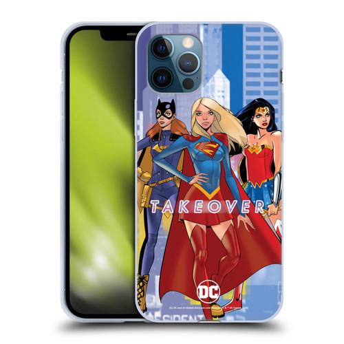 DC Women Core Compositions Girl Power Soft Gel Case for Apple iPhone 12 / iPhone 12 Pro